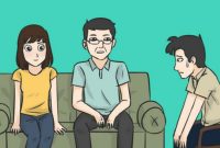 Ilustrasi ngapel bertemu calon mertua. (Istimewa)
