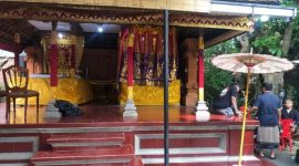 Suasana di rumah duka Raja Denpasar IX Ida Cokorda Ngurah Jambe Pemecutan di Denpasar, Bali, Minggu (19/2/2023).
Foto: ANTARA/Ni Putu Putri Muliantari