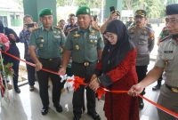Foto: Jendral TNI Farid Makruf bersama Wakil Bupati, Dandim Sumenep Letkol Czi Donny Pramudya Mahardi dan Kepala Kantor Pertanahan Sumenep 
