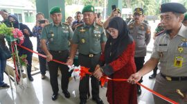 Foto: Jendral TNI Farid Makruf bersama Wakil Bupati, Dandim Sumenep Letkol Czi Donny Pramudya Mahardi dan Kepala Kantor Pertanahan Sumenep 