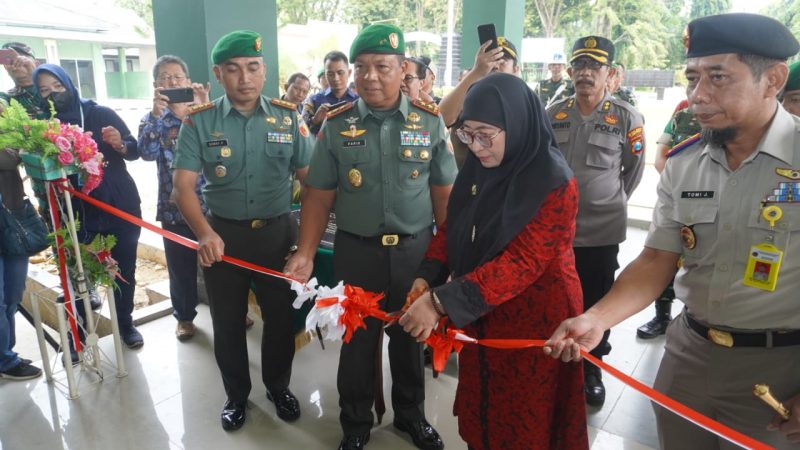 Foto: Jendral TNI Farid Makruf bersama Wakil Bupati, Dandim Sumenep Letkol Czi Donny Pramudya Mahardi dan Kepala Kantor Pertanahan Sumenep 