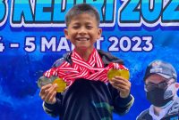 Foto : Istimewa Rafaello putra setyadita siswa SDN II Pajagalan Sumenep