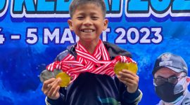Foto : Istimewa Rafaello putra setyadita siswa SDN II Pajagalan Sumenep