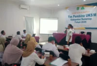 Melalui Rapat Kerja Daerah (Rakerda) UKS/M, pemerintah daerah berupaya memperkuat koordinasi lintas sektor sekaligus mendorong keterlibatan seluruh kecamatan dalam pelaksanaan program kesehatan di sekolah dan madrasah.